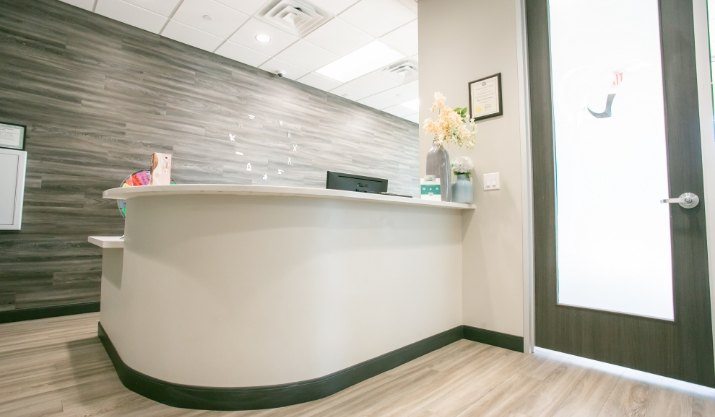 Front desk at Woodshore Family Dentistry