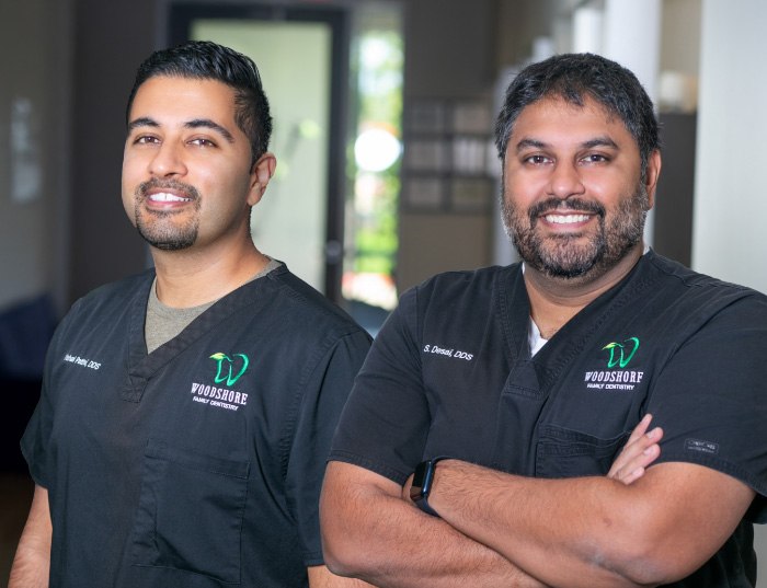 smiling Dr. Vishal Pattni & Dr. S Desai